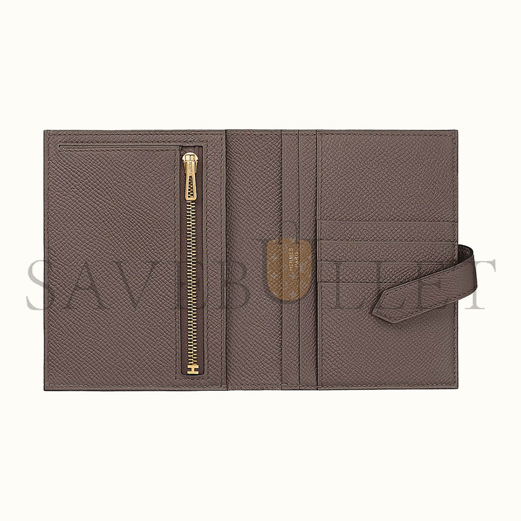 HERMER BEARN COMPACT WALLET H039790CD8F (12*9.5*0.4cm)