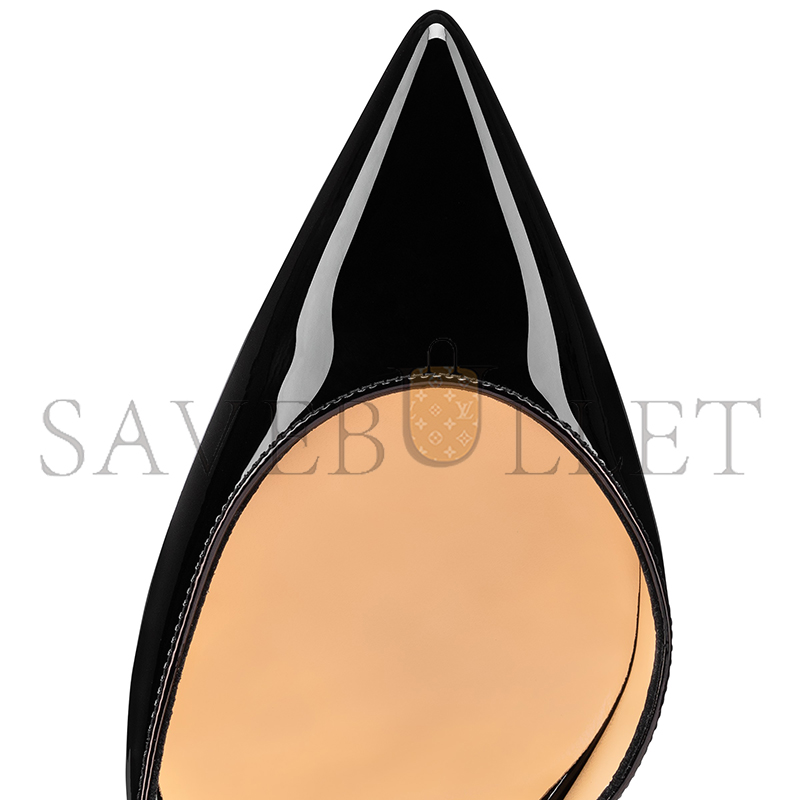 CHRISTIAN LOUBOUTIN IRIZA 100 MM PUMPS-PATENT CALF LEATHER-BLACK-WOMEN 3130524BK01 CHRISTIAN LOUBOUTIN IRIZA 100 MM PUMPS-PATENT CALF LEATHER-BLACK-WOMEN 3130524BK01