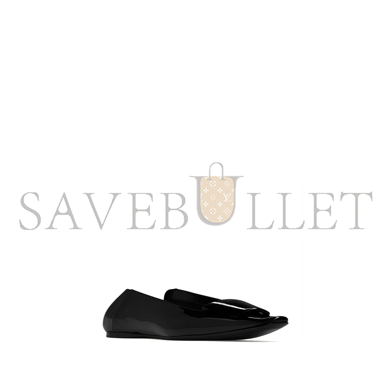YSL POPPY BALLERINAS IN PATENT LEATHER 8076431TVAU1000 YSL POPPY BALLERINAS IN PATENT LEATHER 8076431TVAU1000