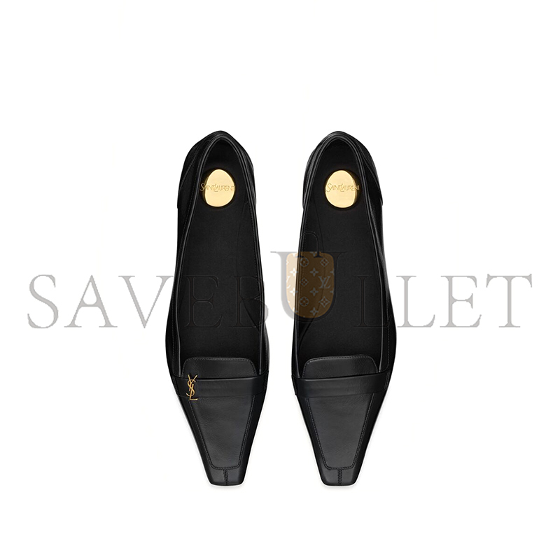 YSL POPPY BALLERINAS IN SMOOTH LEATHER 818008AAEHW1000 YSL POPPY BALLERINAS IN SMOOTH LEATHER 818008AAEHW1000