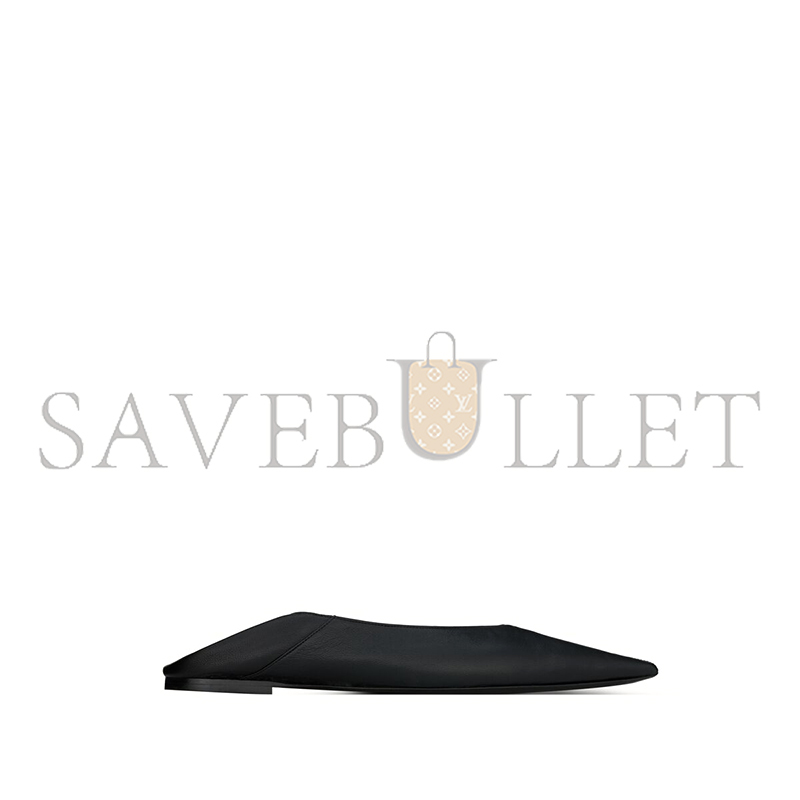YSL NOUR SLIPPERS IN SMOOTH LEATHER 783371AADF11000 YSL NOUR SLIPPERS IN SMOOTH LEATHER 783371AADF11000