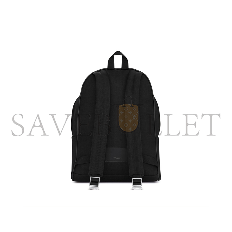 YSL CITY BACKPACK IN CANVAS, NYLON AND LEATHER 534967GIV3F1000 (41*31*22cm) YSL CITY BACKPACK IN CANVAS, NYLON AND LEATHER 534967GIV3F1000 (41*31*22cm)