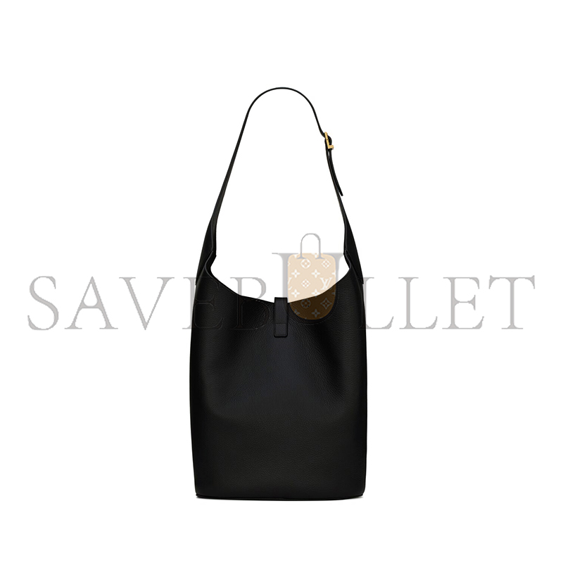 YSL LE 5 À 7 HOBO IN GRAINED LEATHER 793088AADN91000 (26*31.5*13.5cm)