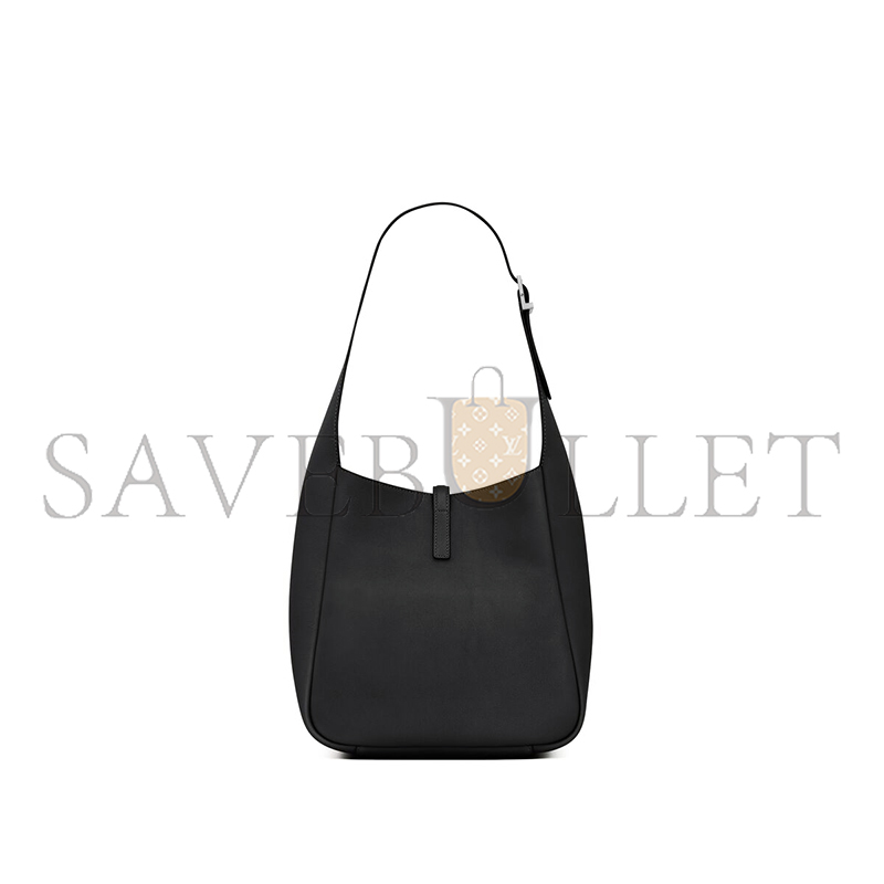 YSL LE 5 À 7 SUPPLE SMALL IN GRAINED LEATHER 713938AACQG1000 (23*22*8.5cm)