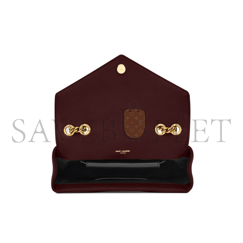 YSL LOULOU SMALL IN MATELASSÉ LAMBSKIN 801437AAEAX6197 (24*14*6cm)