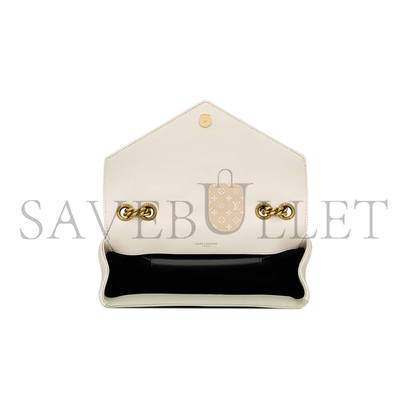 YSL LOULOU SMALL IN MATELASSÉ LAMBSKIN 801437AAEAX9207 (24*14*6cm)