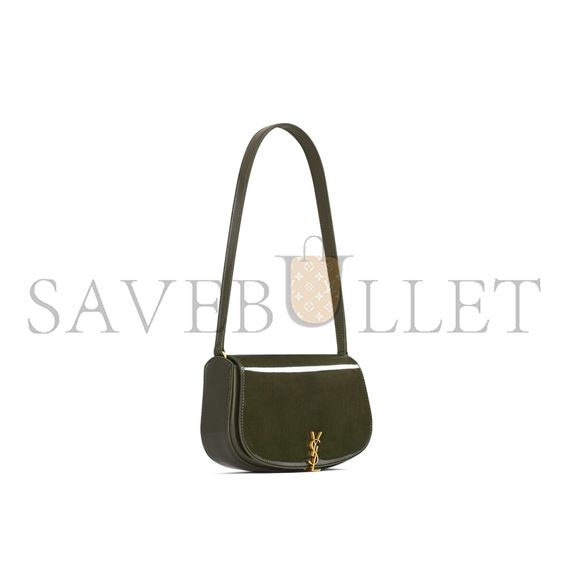 YSL MINI VOLTAIRE IN PATENT LEATHER 779642AAD173446 (20.5*12.5*4.5cm)