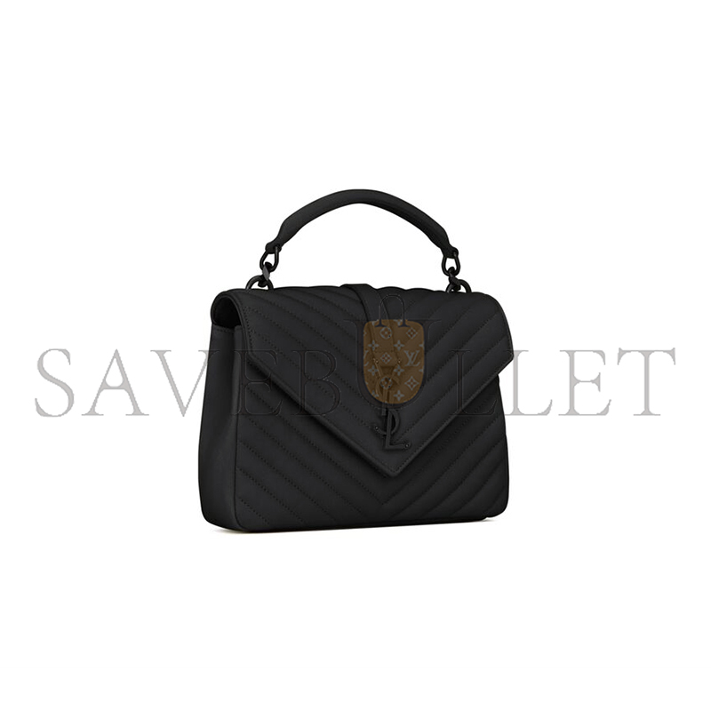 YSL COLLEGE MEDIUM IN QUILTED LEATHER 600279BRM081000 (24*17*6.5cm) YSL COLLEGE MEDIUM IN QUILTED LEATHER 600279BRM081000 (24*17*6.5cm)