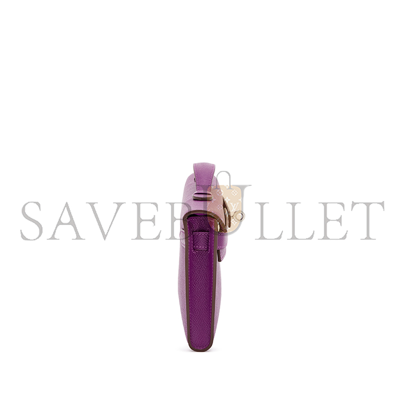 HERMES MASTER ANEMONE EPSOM KELLY CUT PALLADIUM HARDWARE 436573 (31*13*2.5cm)