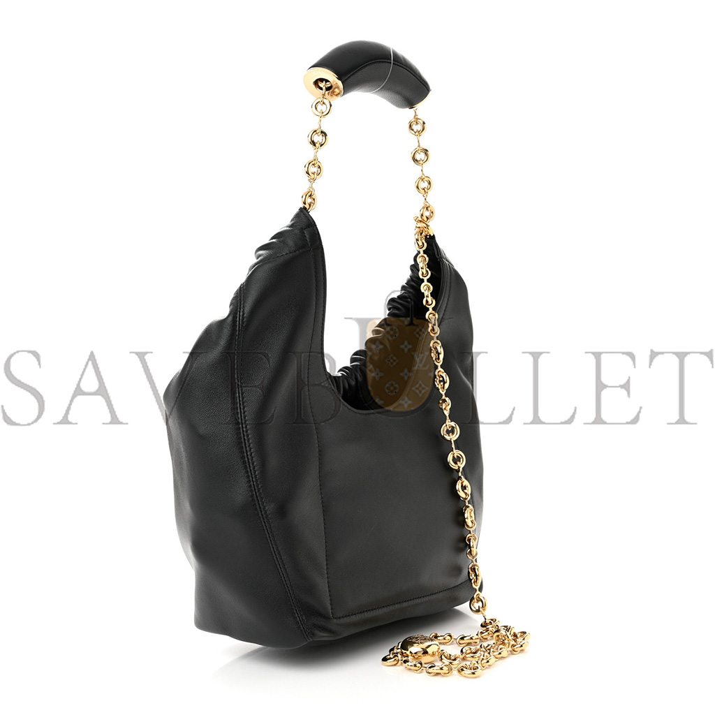 LOEWE NAPPA SMALL SQUEEZE BAG BLACK (29*24*10.5cm)