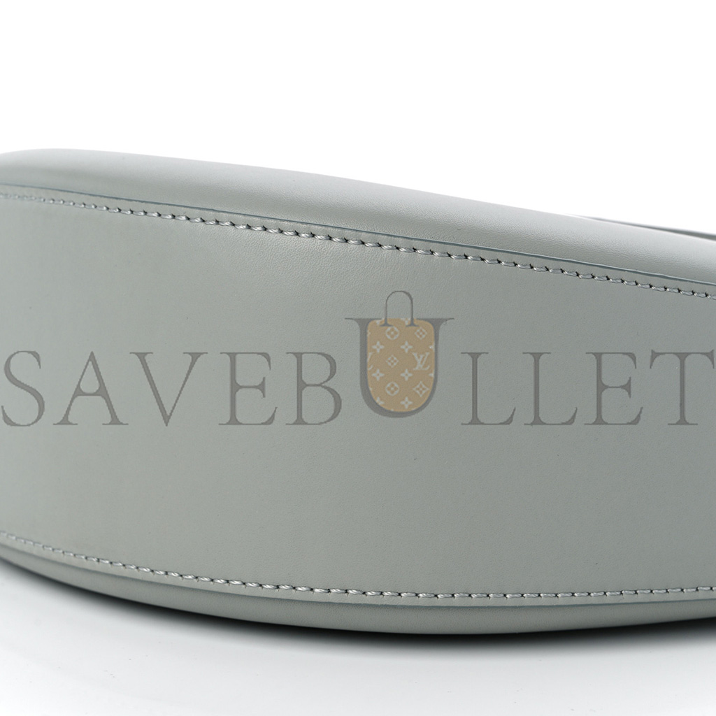 LOEWE SATIN CALFSKIN JACQUARD LUNA BAG ASH GREY (20*17*8cm) LOEWE SATIN CALFSKIN JACQUARD LUNA BAG ASH GREY (20*17*8cm)