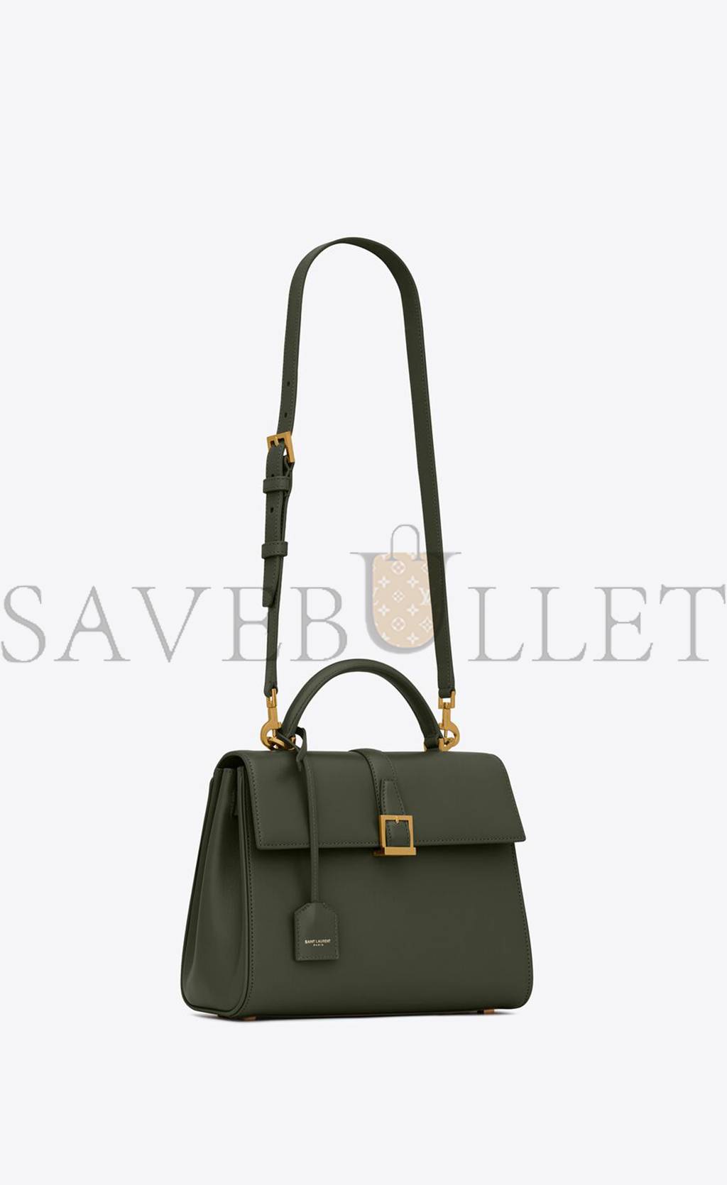 YSL LE FERMOIR SMALL TOP HANDLE BAG IN SHINY LEATHER 6869822ZA0W3045 (25*19.5*10.5/4) YSL LE FERMOIR SMALL TOP HANDLE BAG IN SHINY LEATHER 6869822ZA0W3045 (25*19.5*10.5/4)