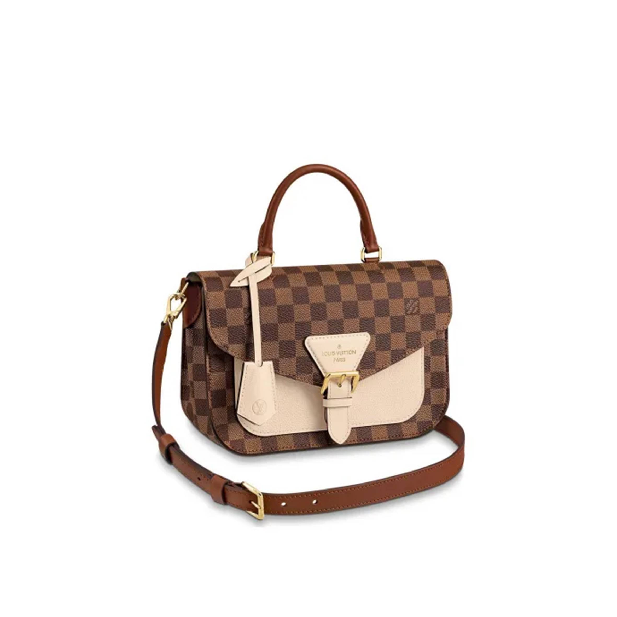 LOUIS VUITTON TRENDY CROSSBODY DAMIER EBENE N40148 (25*18.5*9.5cm)